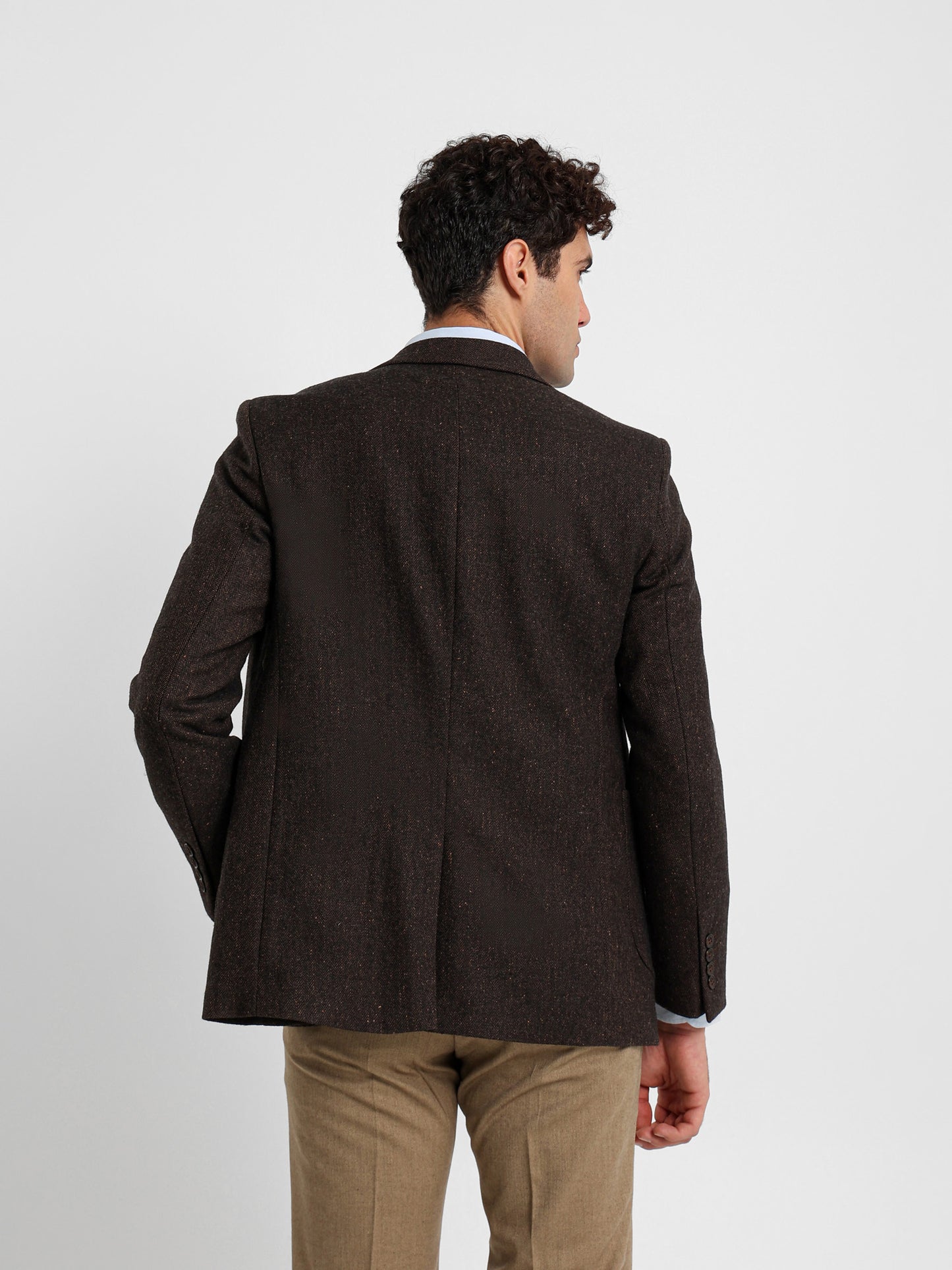 Herringbone Patch Pocket Blazer