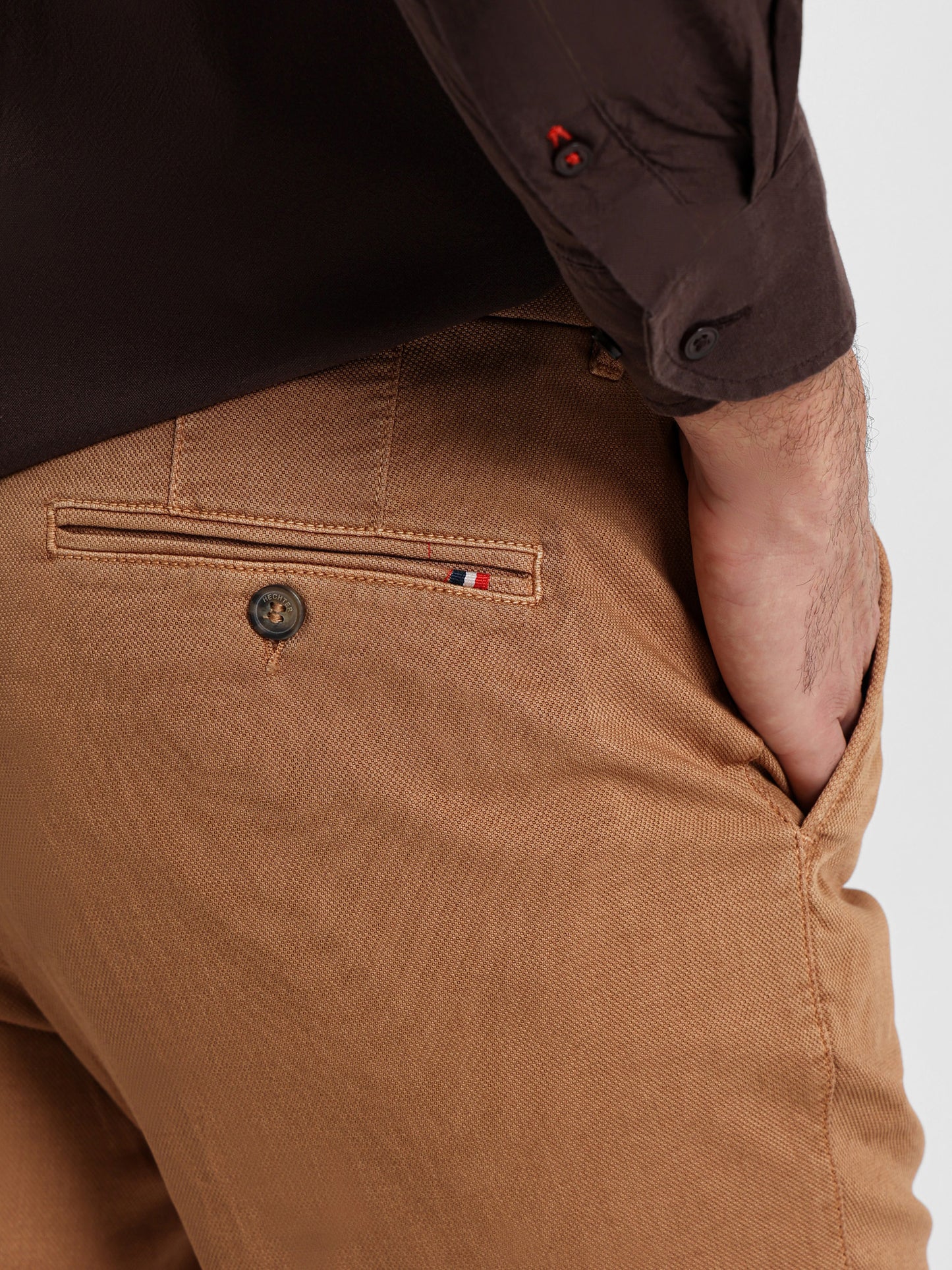 Pique Flat Pocket Pants