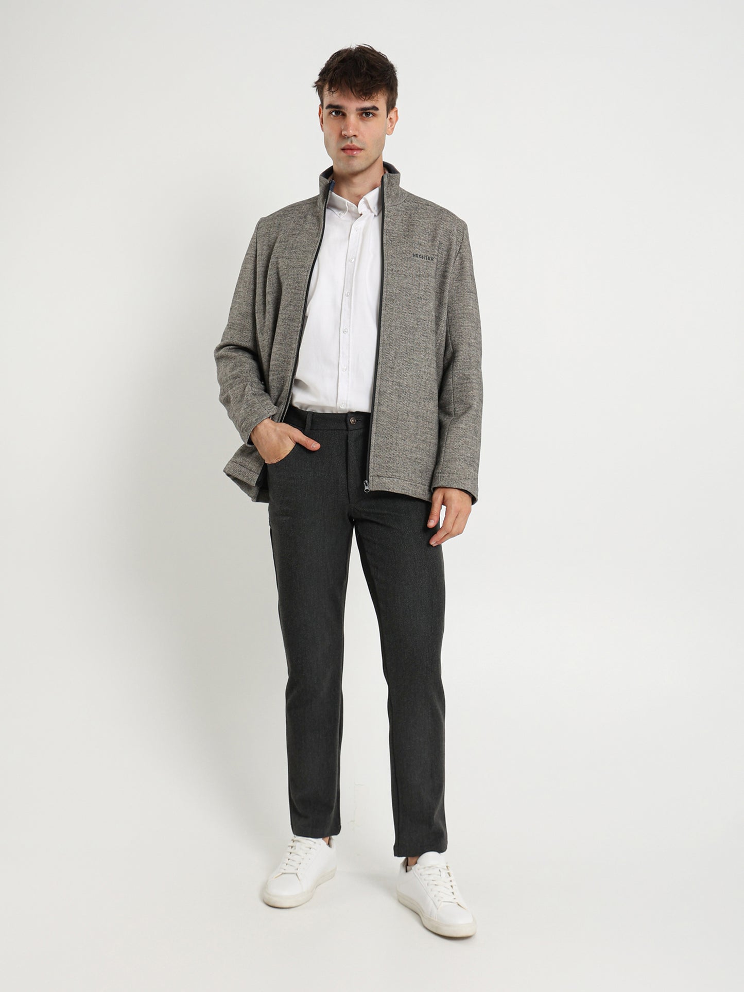 Zip-Up Closure Jacket