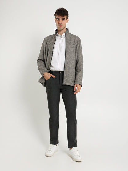 Zip-Up Closure Jacket