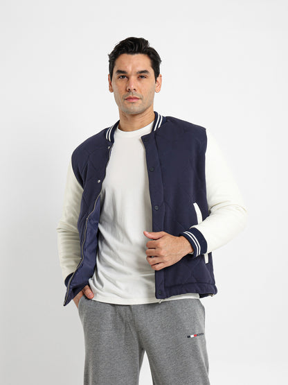 Bi-Tone Melton Jacket