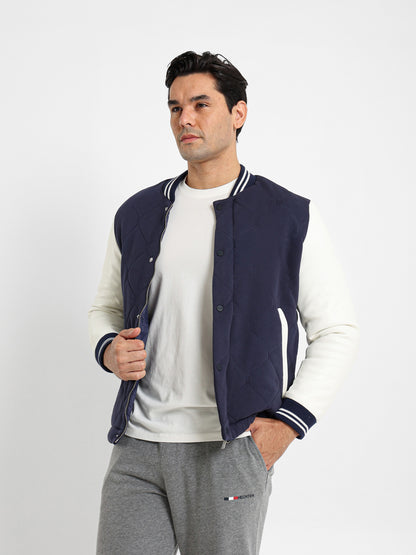 Bi-Tone Melton Jacket
