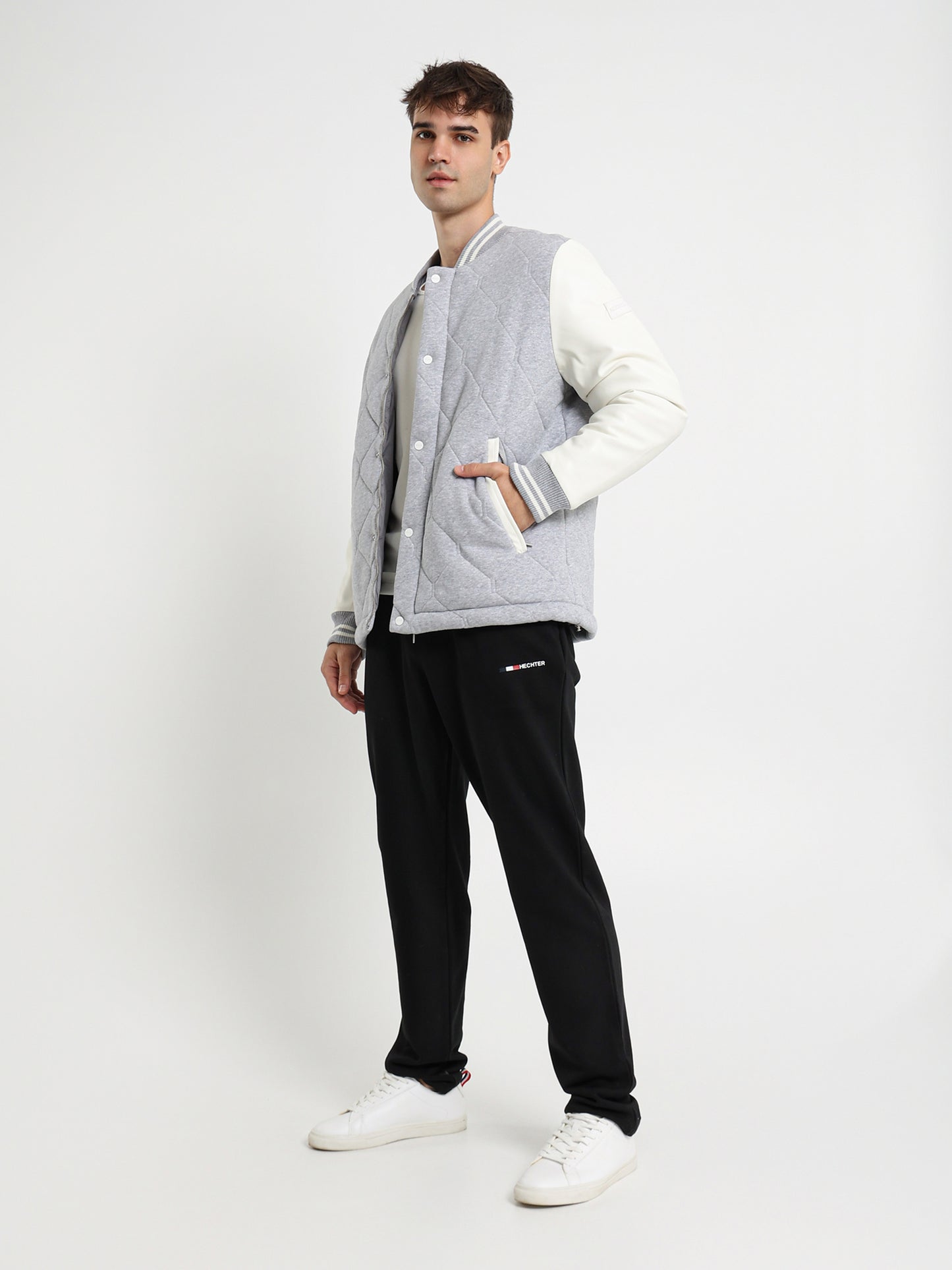 Bi-Tone Melton Jacket