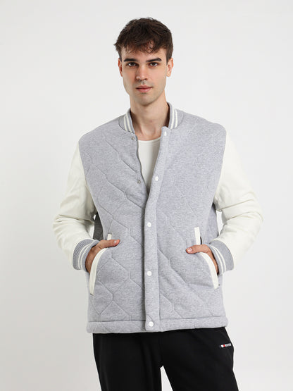 Bi-Tone Melton Jacket