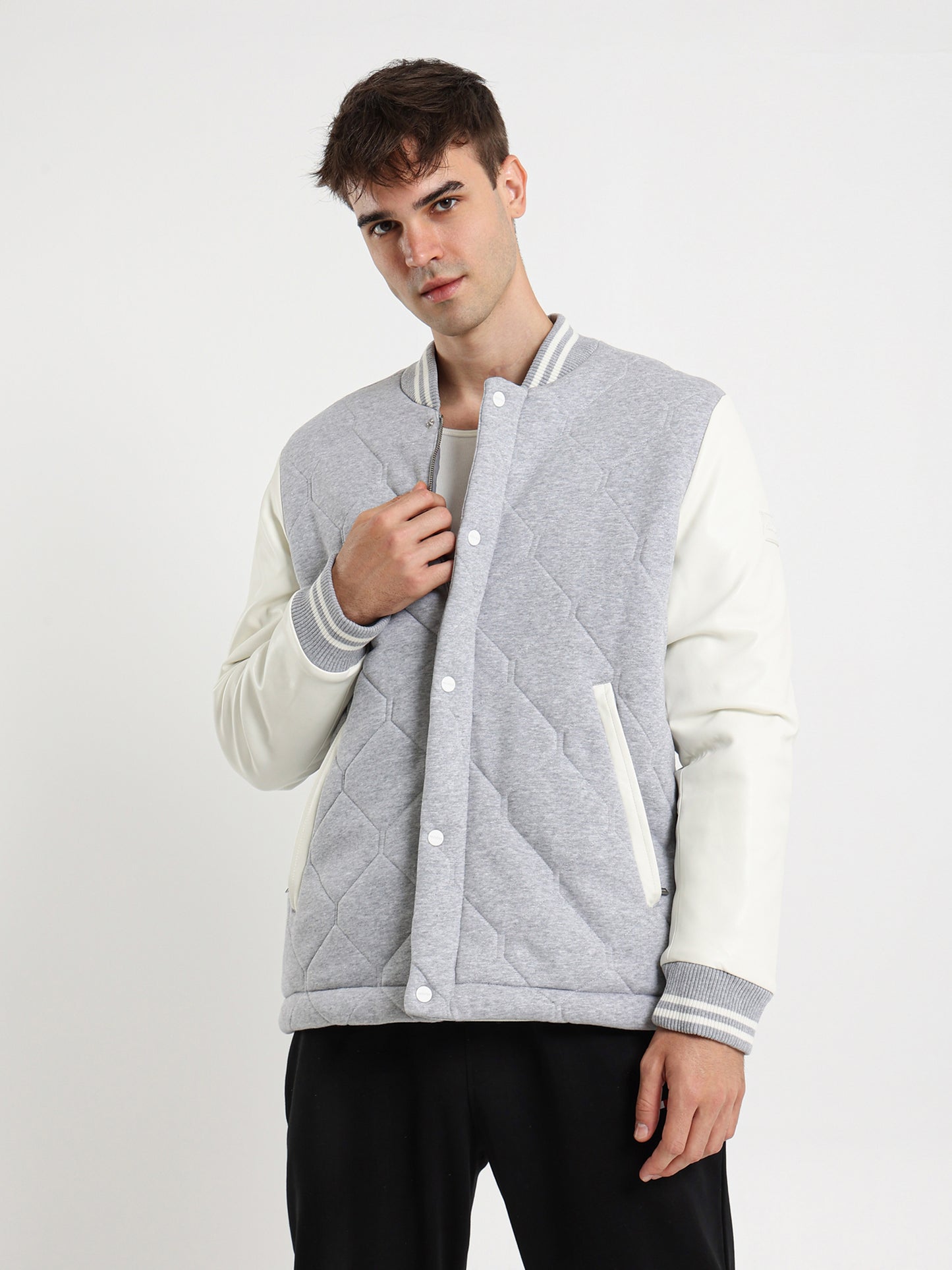 Bi-Tone Melton Jacket