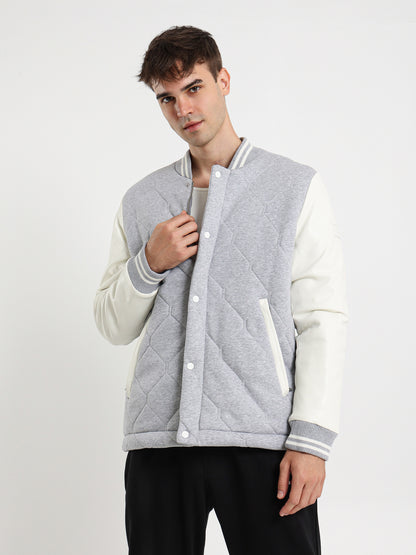 Bi-Tone Melton Jacket