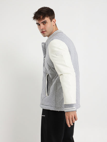 Bi-Tone Melton Jacket
