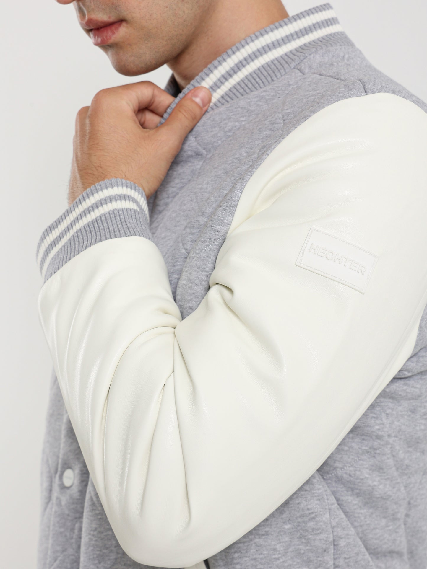 Bi-Tone Melton Jacket