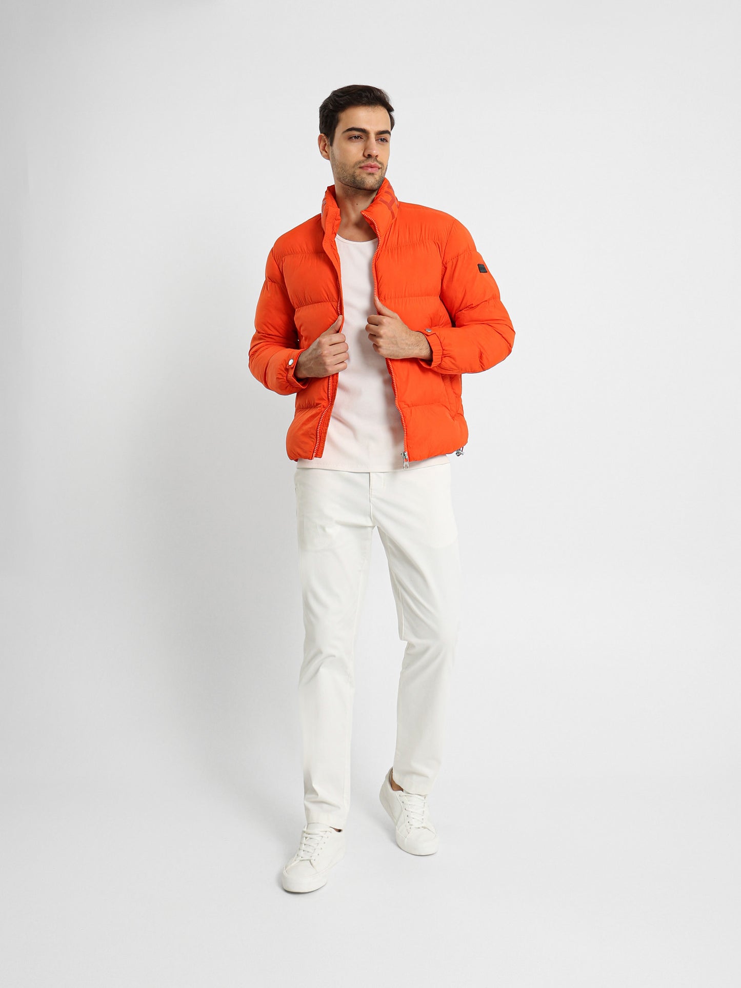 Mock Neck Parka Jacket