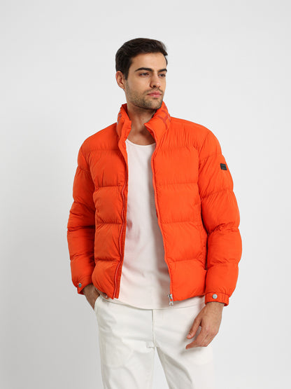 Mock Neck Parka Jacket