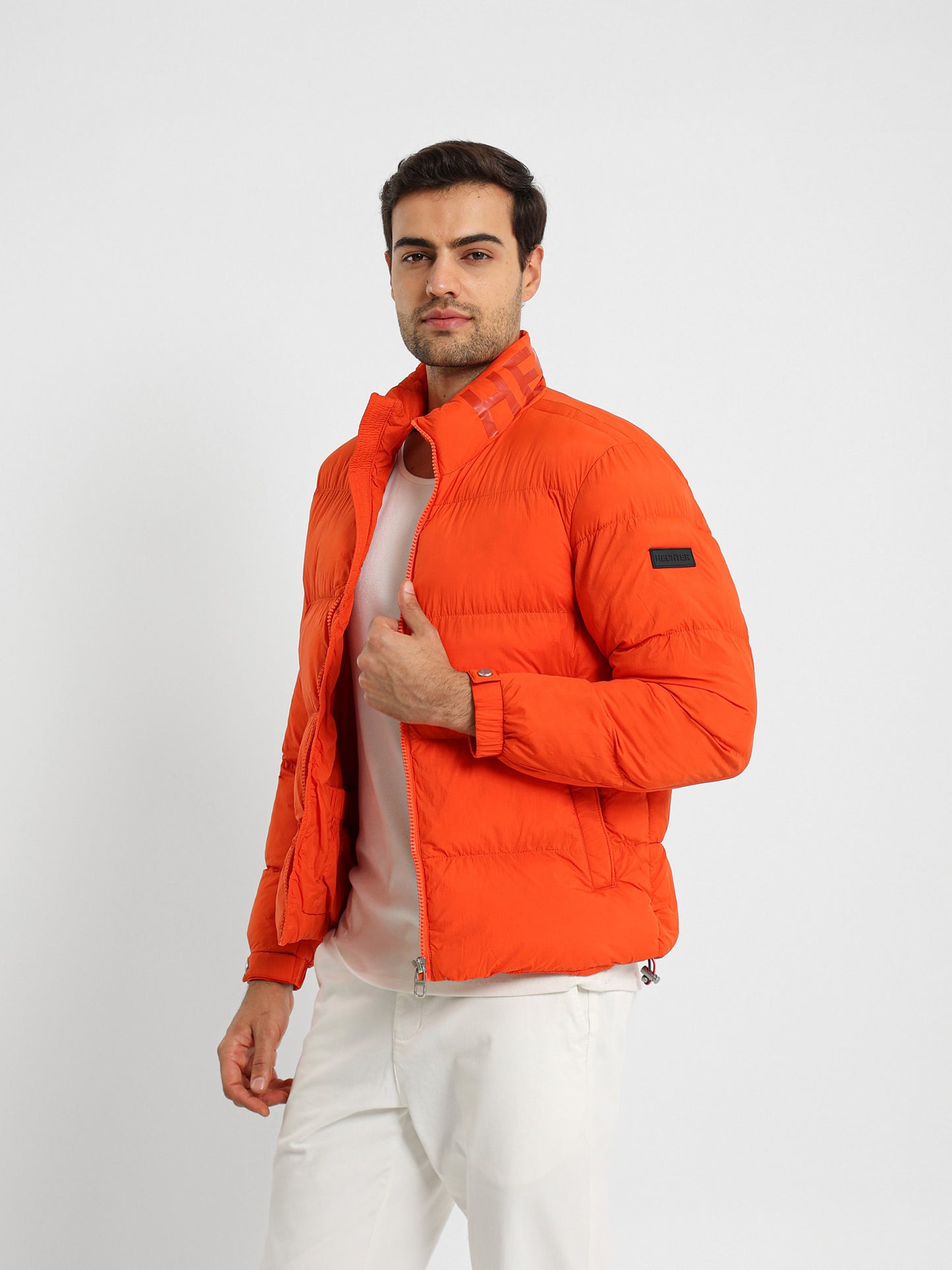 Mock Neck Parka Jacket