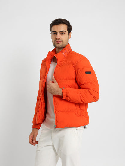 Mock Neck Parka Jacket