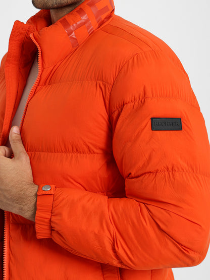 Mock Neck Parka Jacket