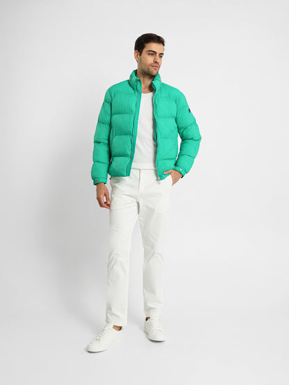 Mock Neck Parka Jacket