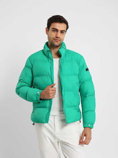 Mock Neck Parka Jacket