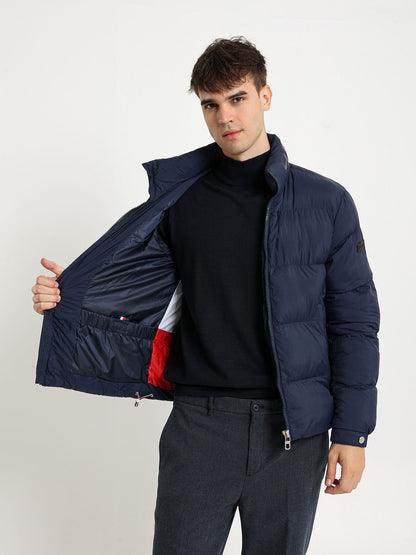 Mock Neck Parka Jacket