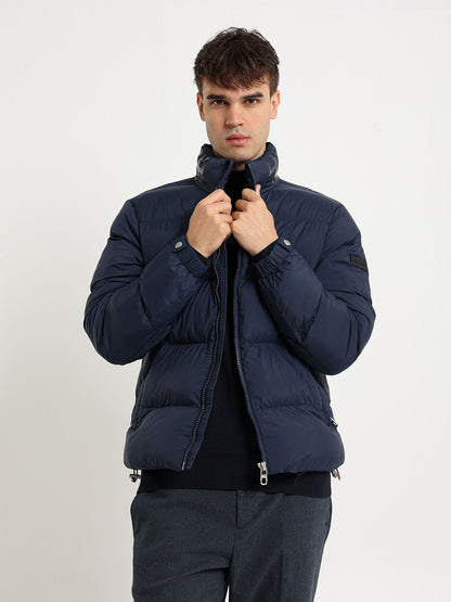 Mock Neck Parka Jacket