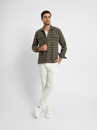 Checked Shirt Jacket