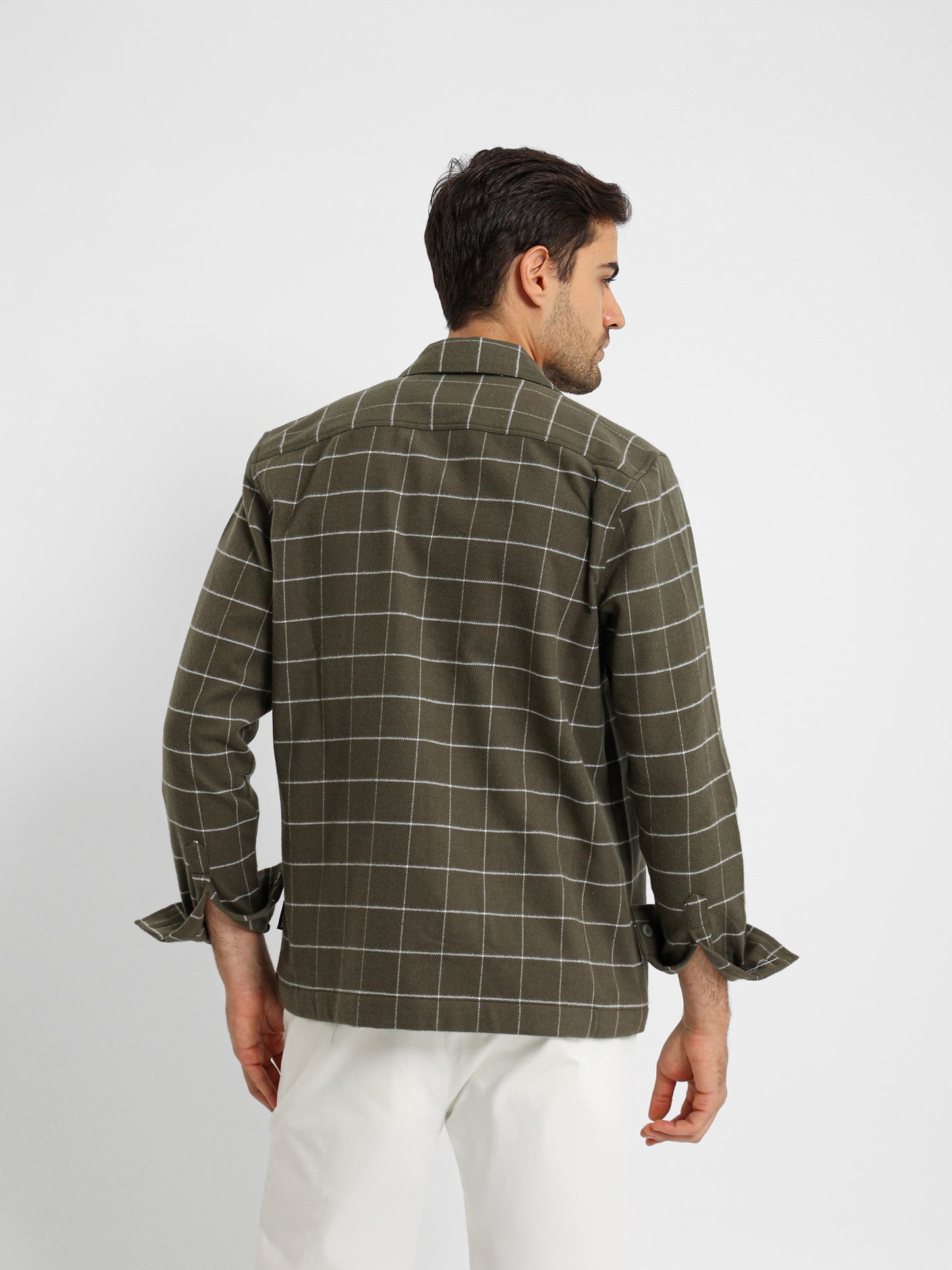 Checked Shirt Jacket