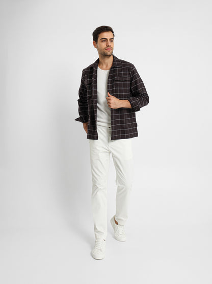 Checked Shirt Jacket