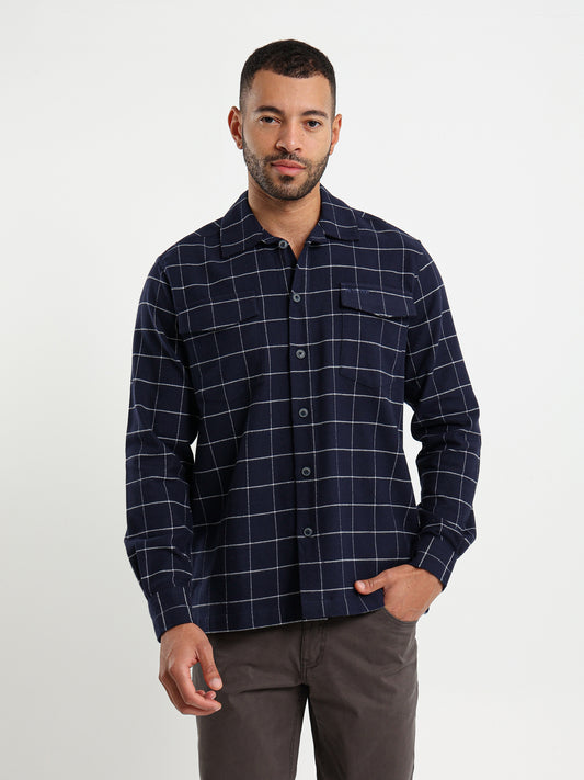 Checked Shirt Jacket