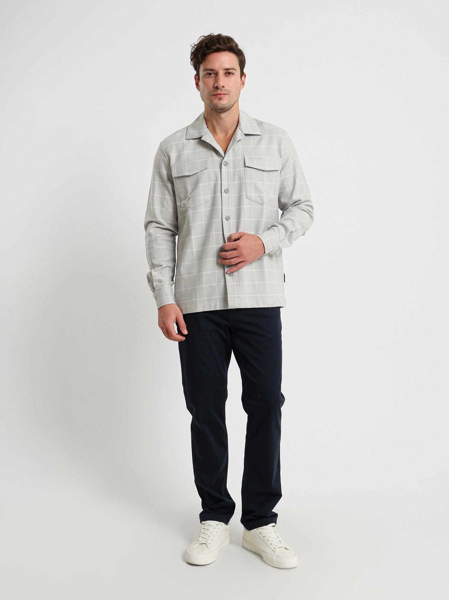 Checked Shirt Jacket