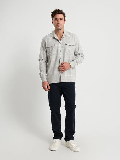 Checked Shirt Jacket