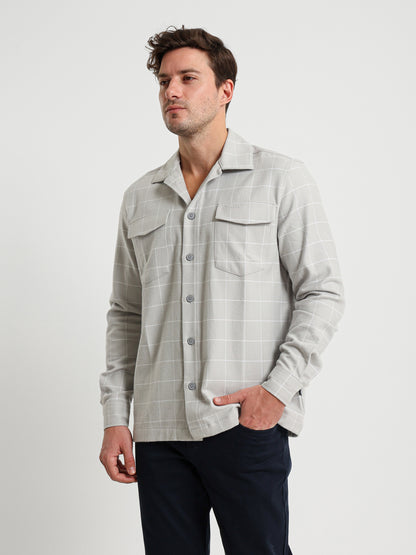 Checked Shirt Jacket