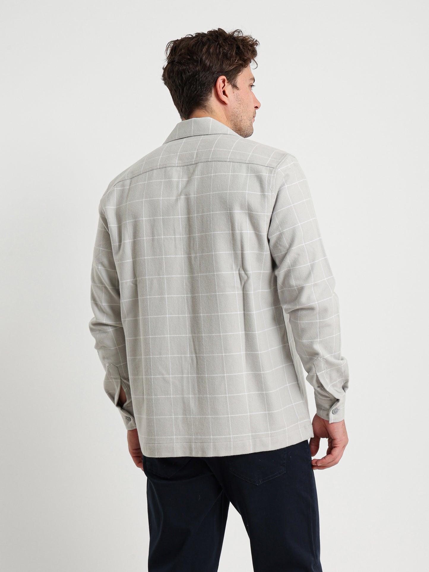 Checked Shirt Jacket