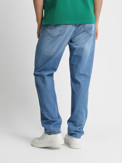 Washed Denim Jeans