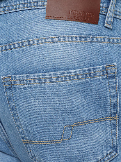 Washed Denim Jeans
