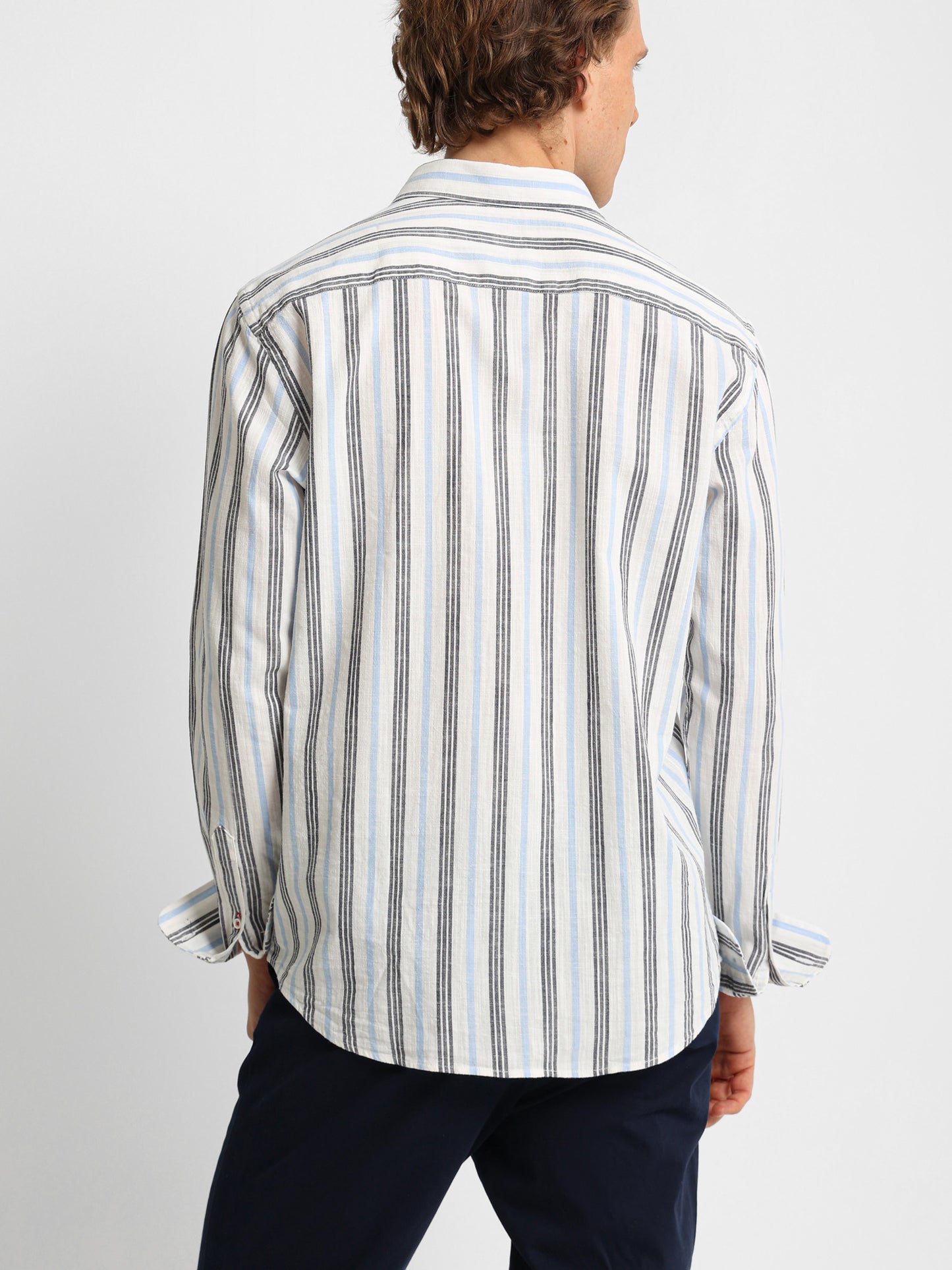 Long Sleeve Shirt with Kent Collar