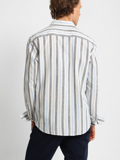 Long Sleeve Shirt with Kent Collar