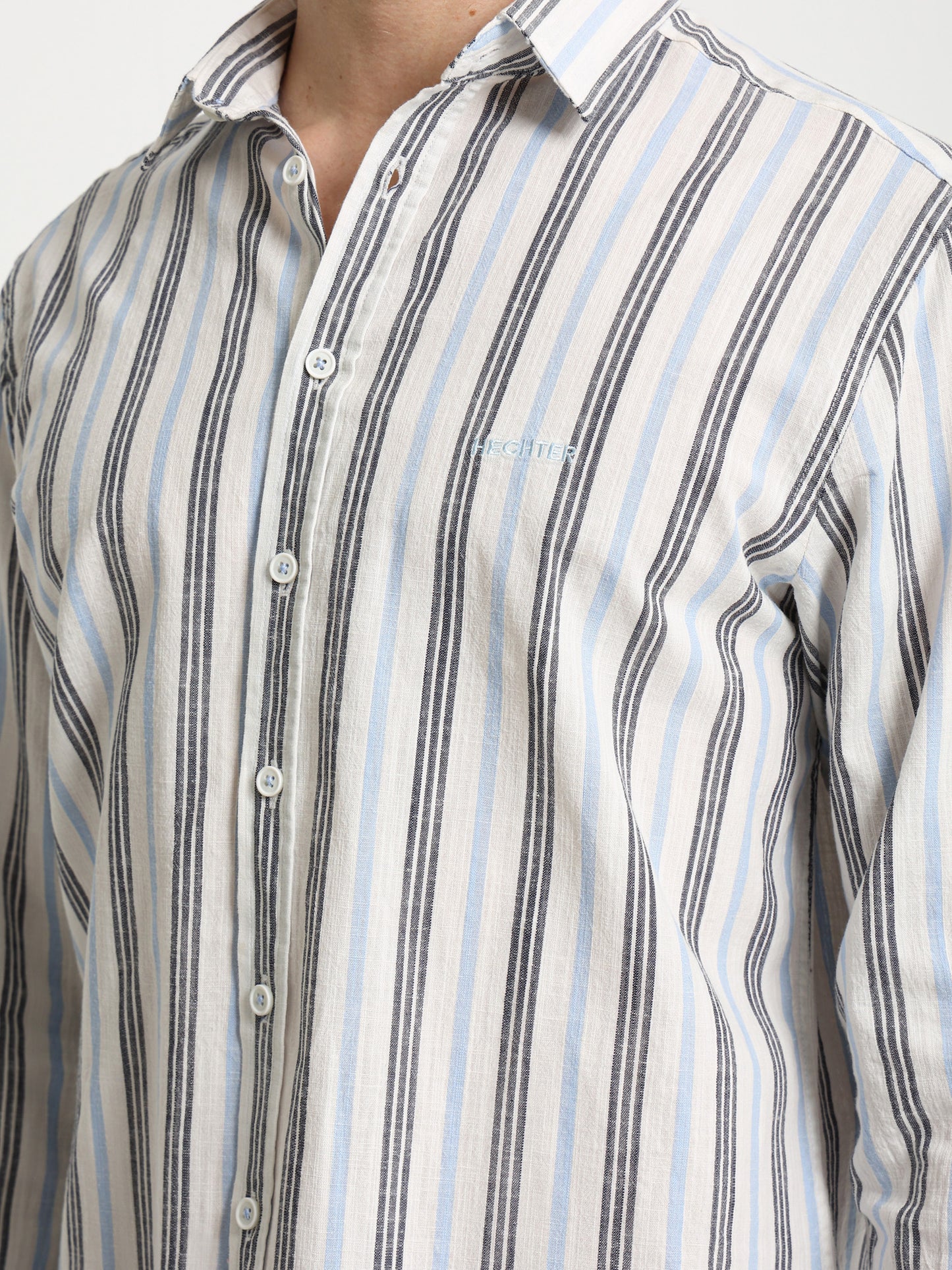Long Sleeve Shirt with Kent Collar