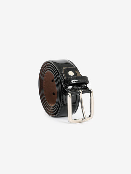 Glossy Leather Belt