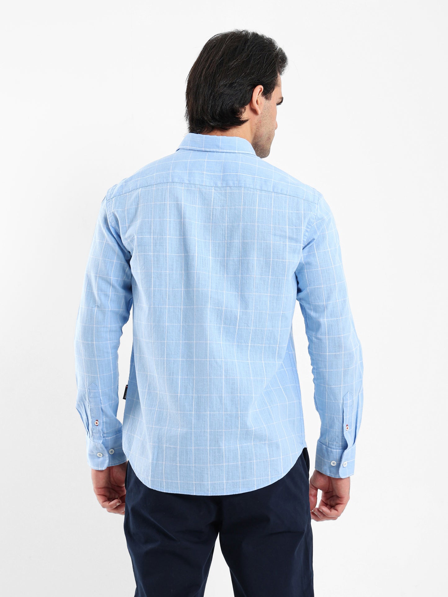 Long Sleeves Checkered Shirt