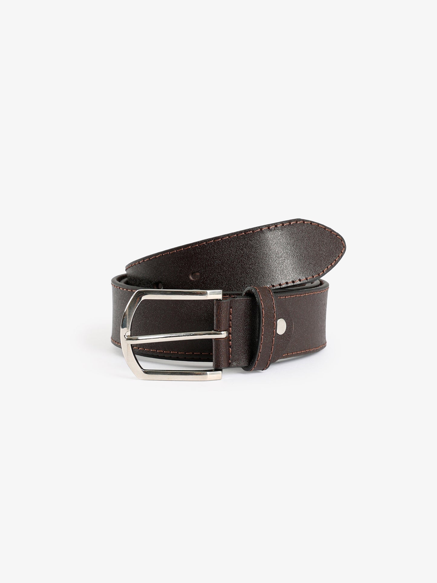 Stitched Leather Belt Casual
