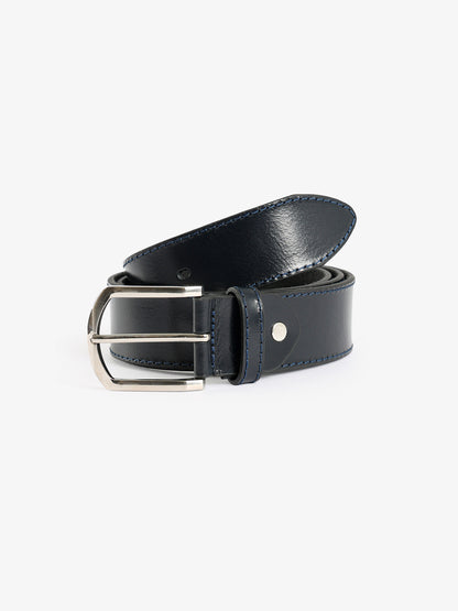 Stitched Leather Belt Casual