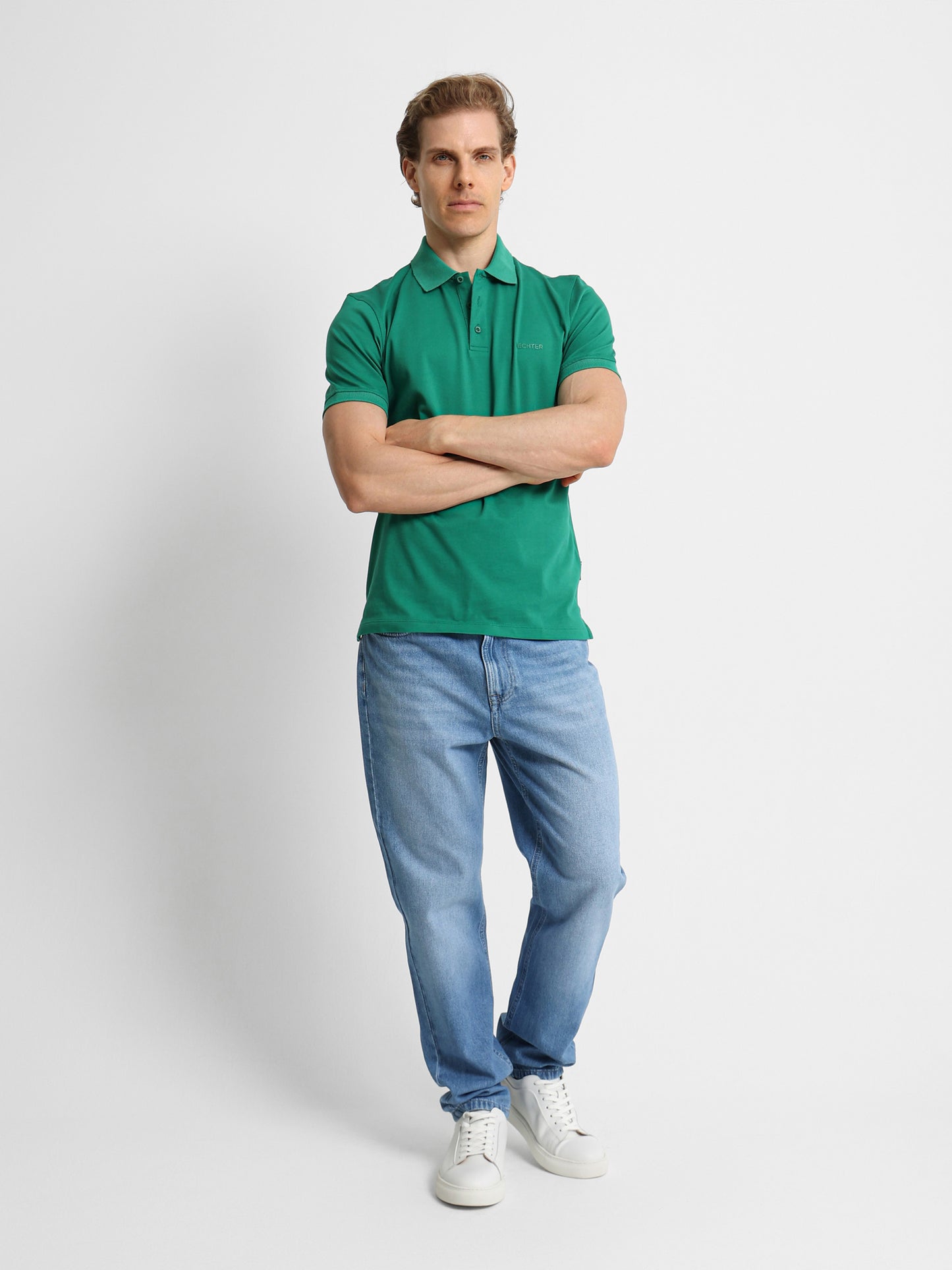 Basic Pique Polo Shirt