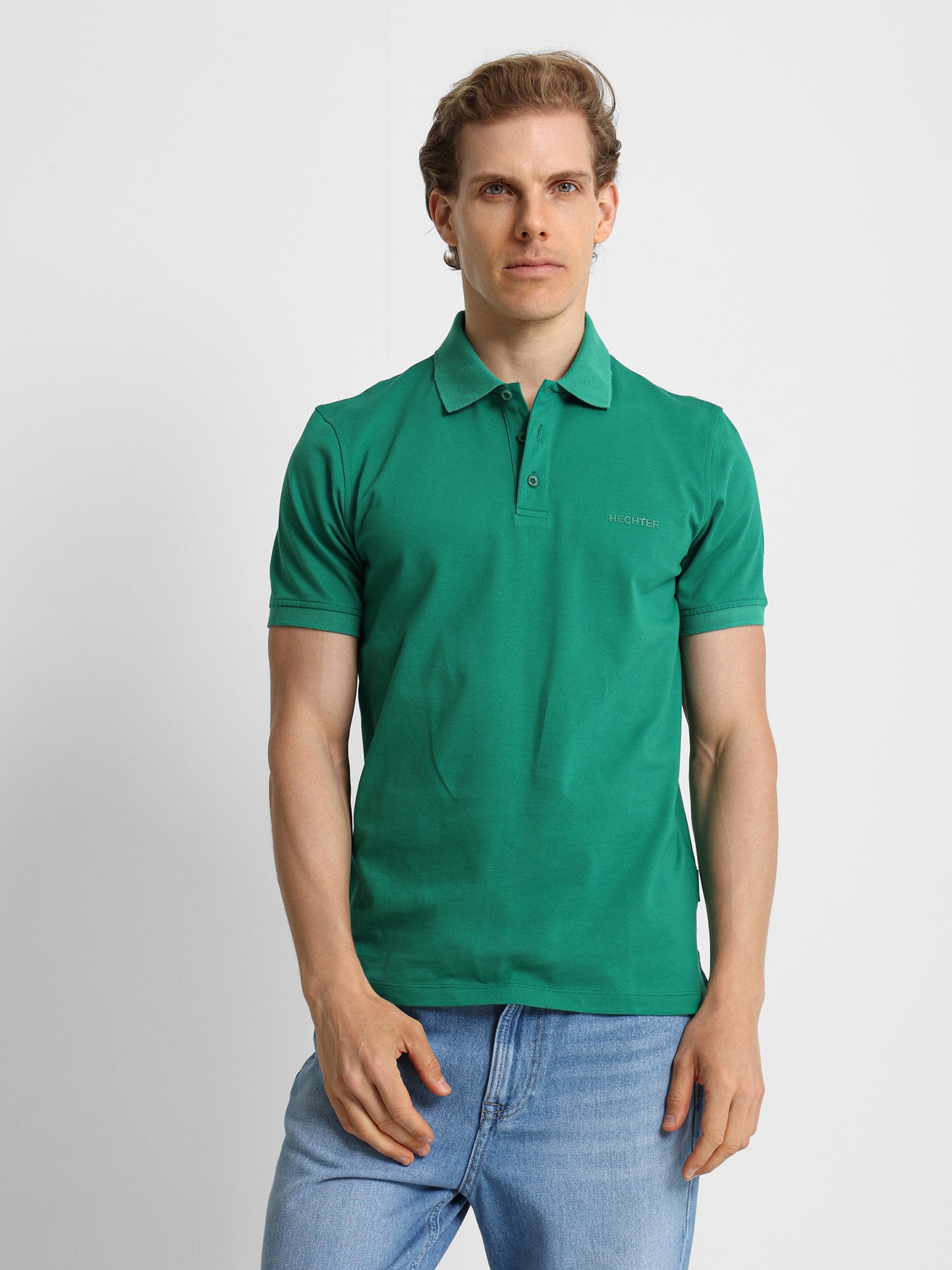Basic Pique Polo Shirt