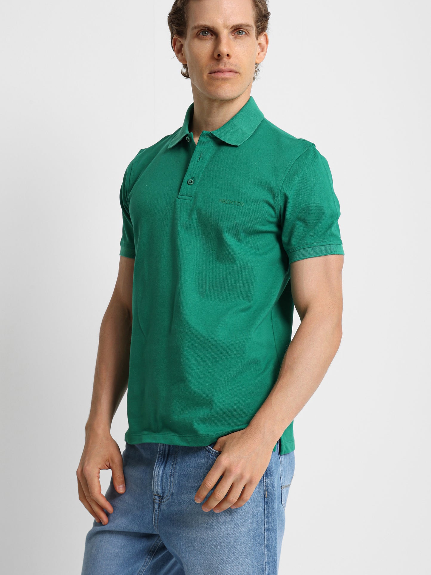 Basic Pique Polo Shirt