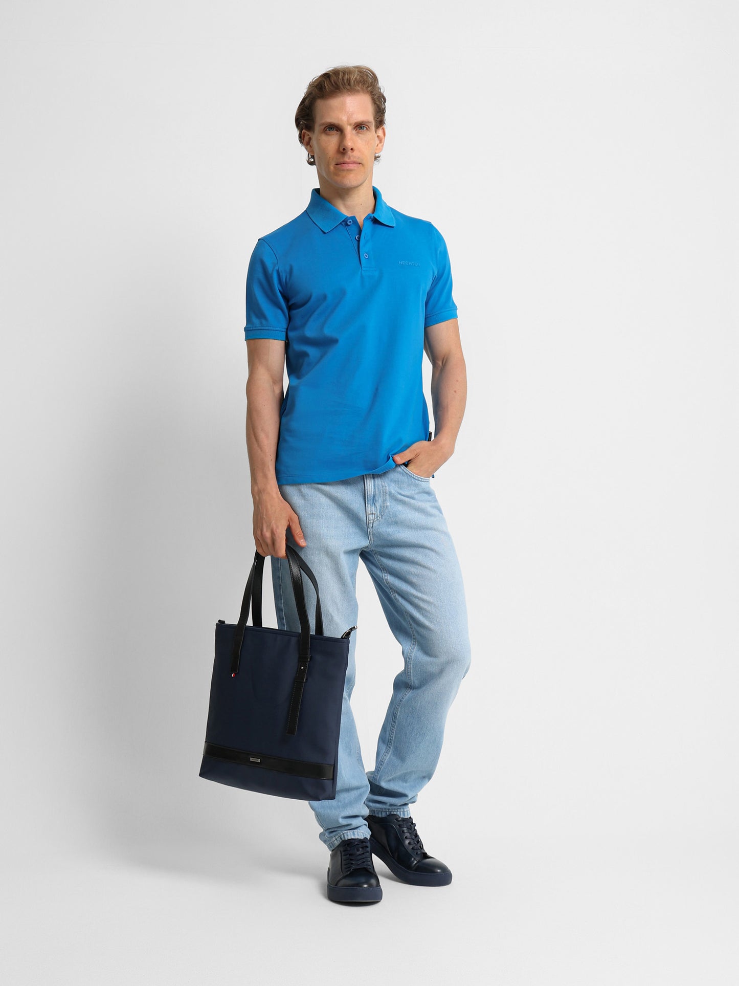 Basic Pique Polo Shirt
