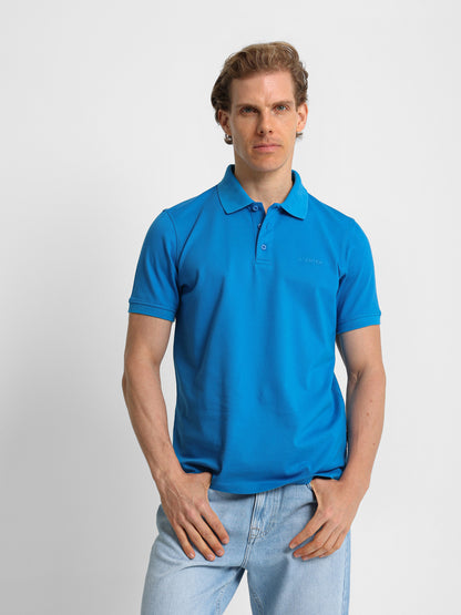 Basic Pique Polo Shirt