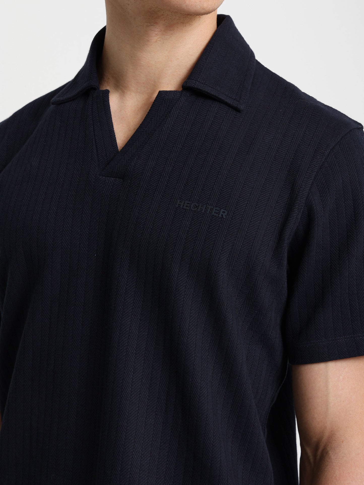 Textured Polo Shirt