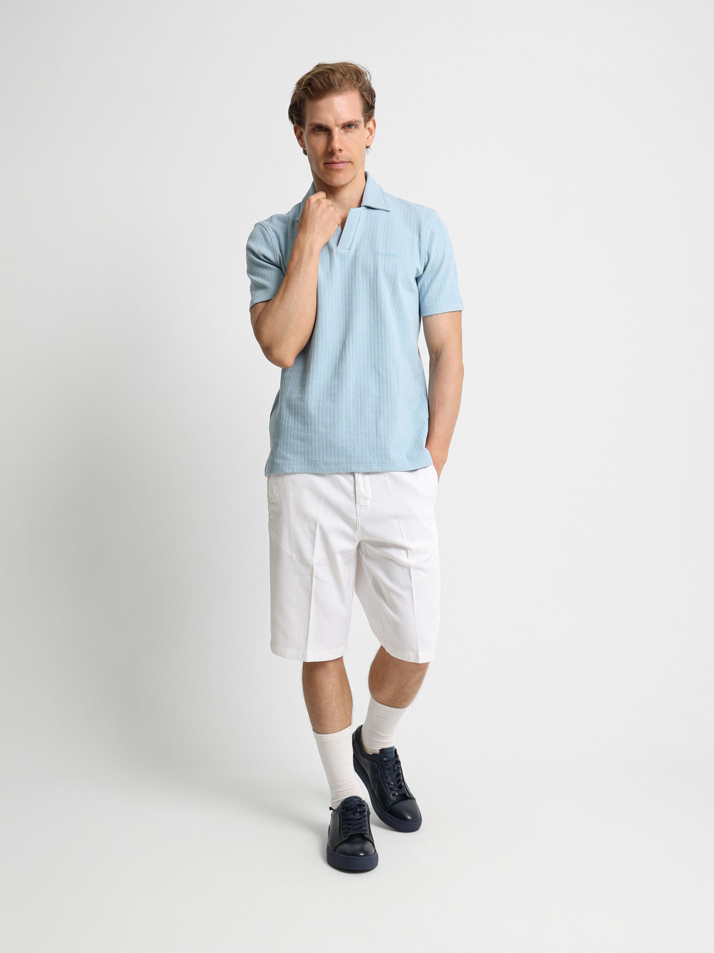 Textured Polo Shirt