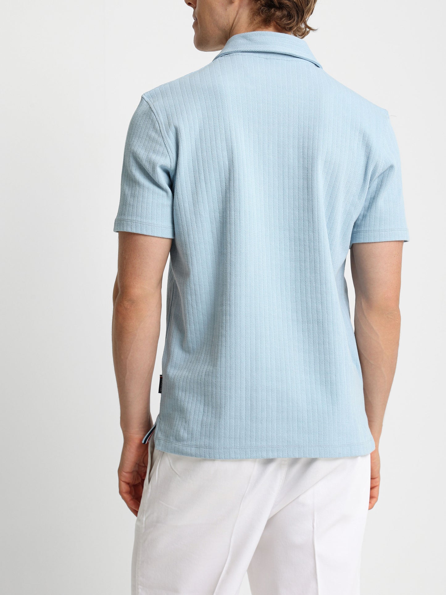 Textured Polo Shirt