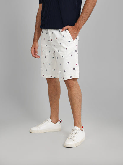 Embroidery Shorts Pants