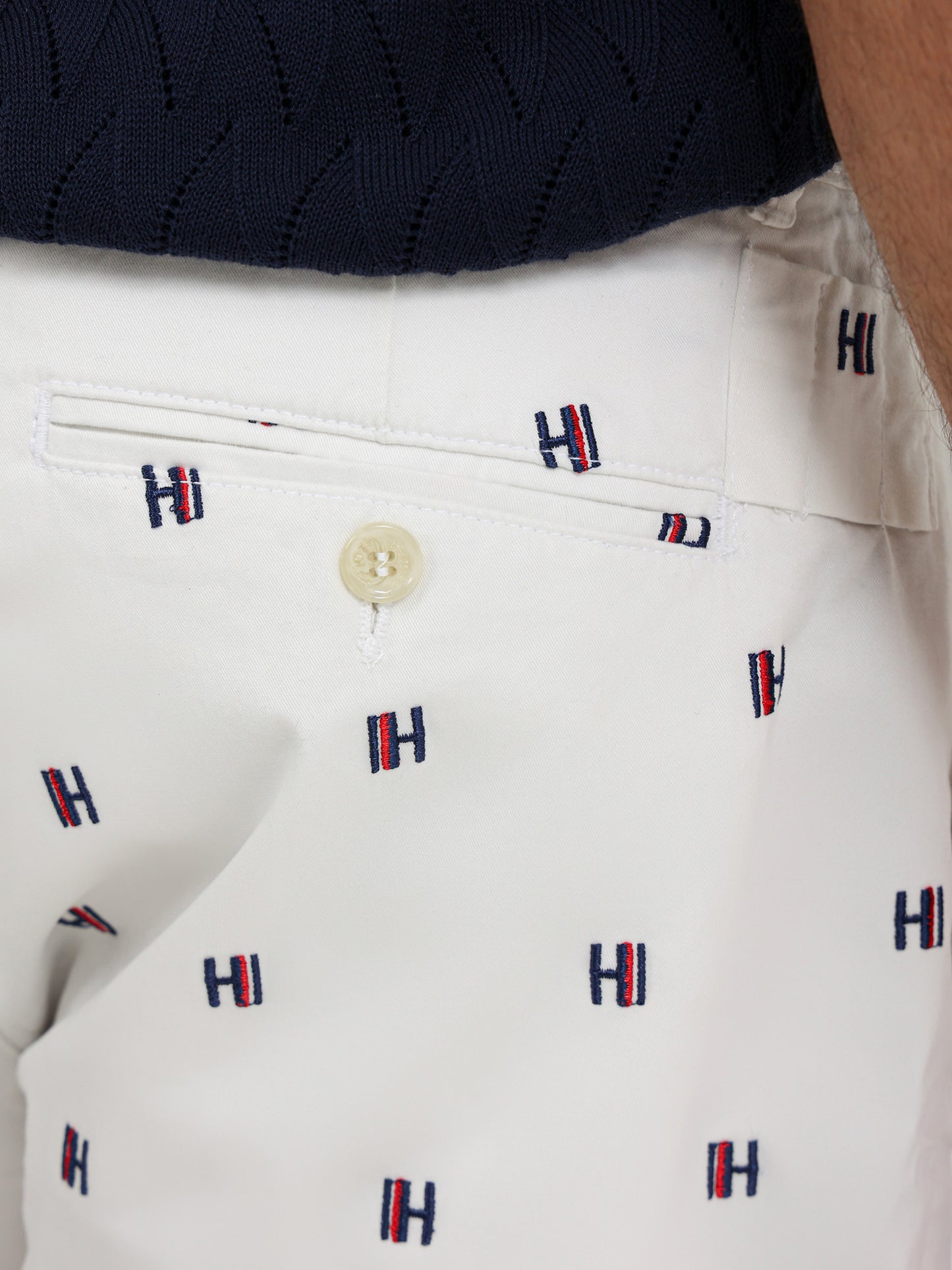 Embroidery Shorts Pants