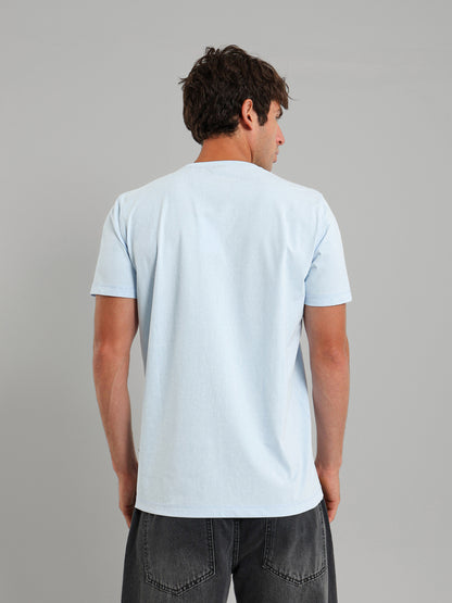 Round Neck Half Sleeves Solid Casual T-Shirt