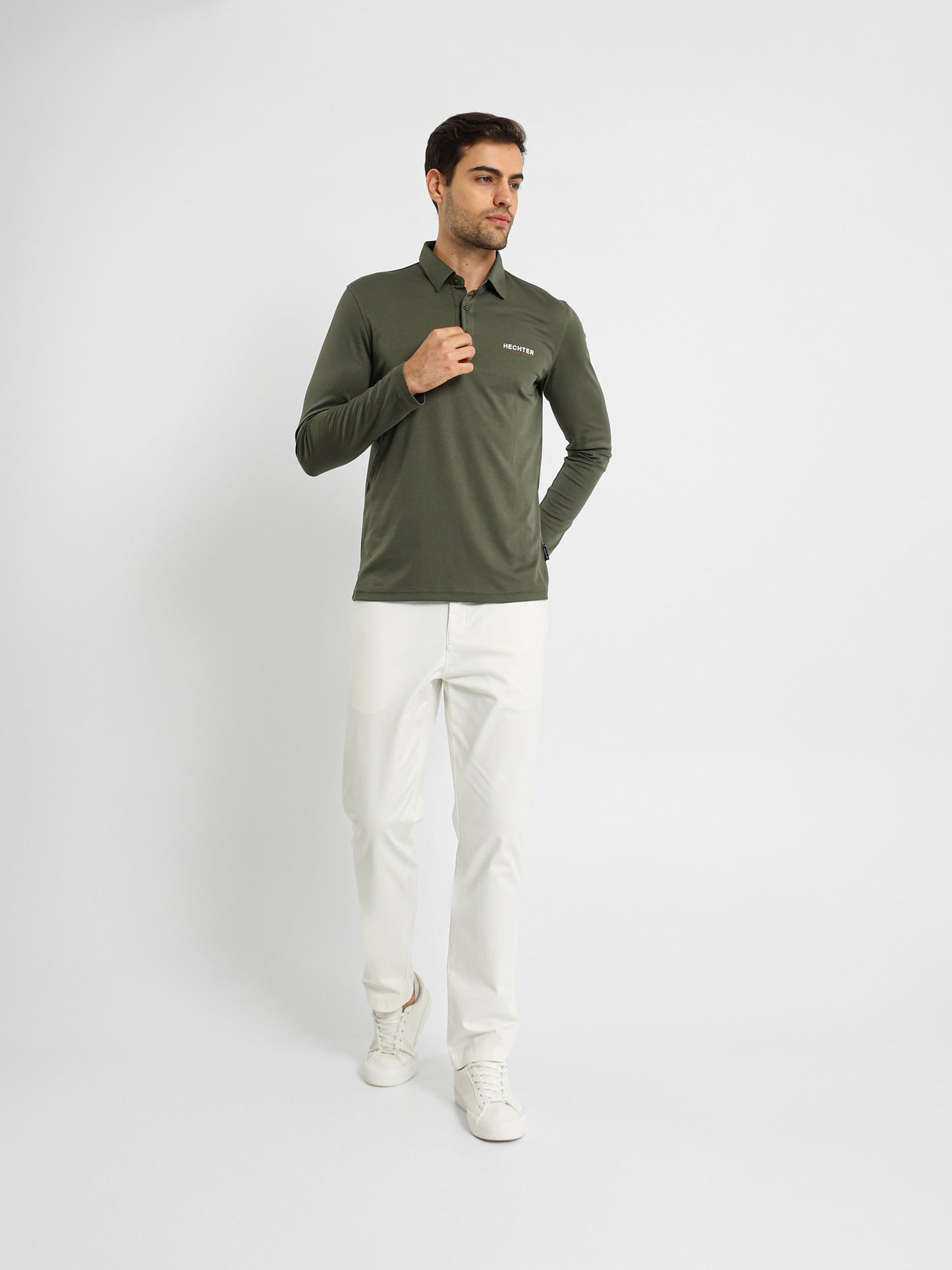 Long Sleeve Polo Shirt